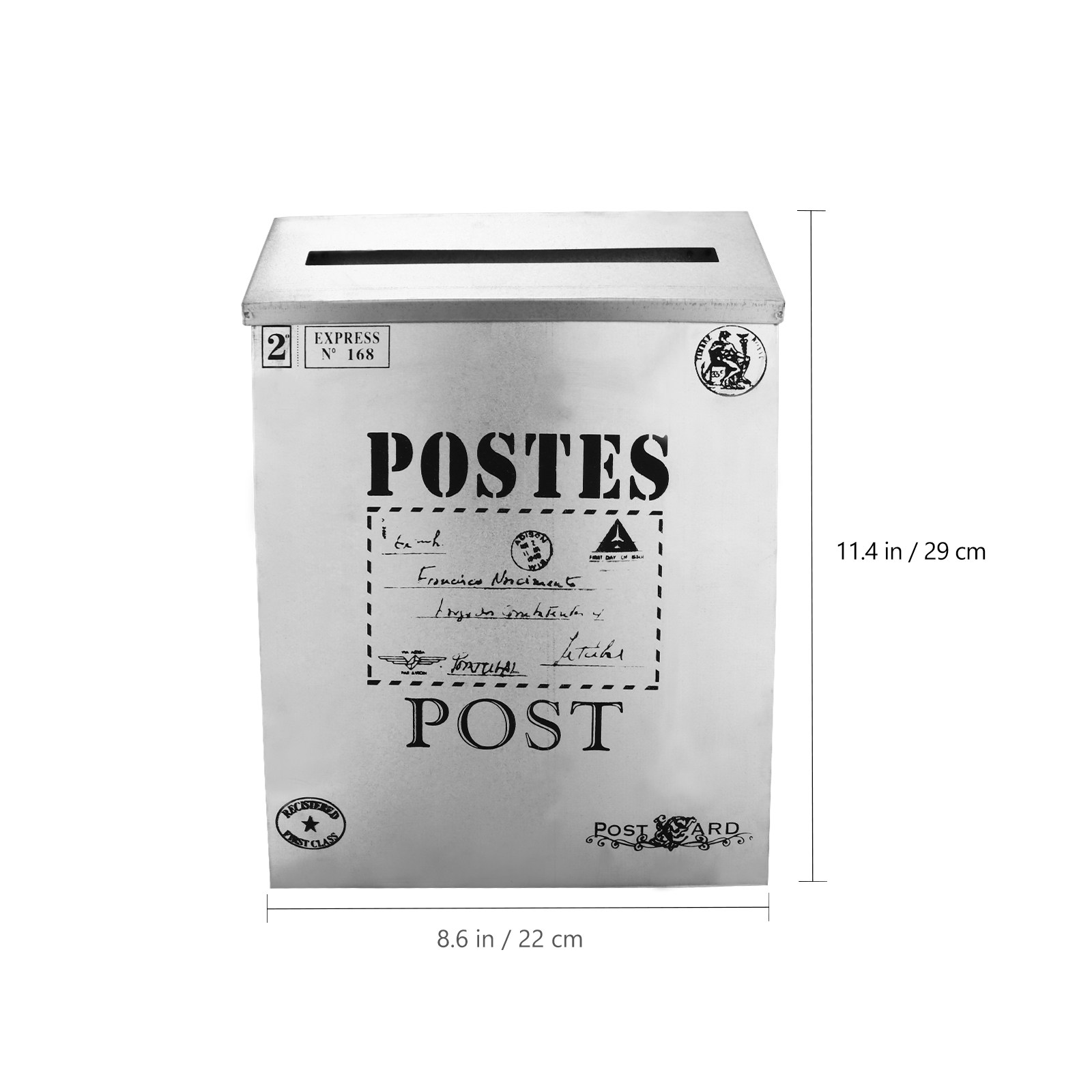 1Pcs Vintage Tin Mailbox Lette - đánh giá và giá Home Decor Magazine