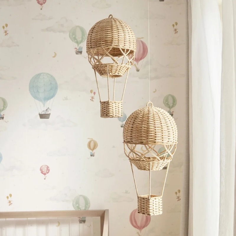 Handmade Rattan Hot Air Balloo - đánh giá và giá Rattan Plant Basket