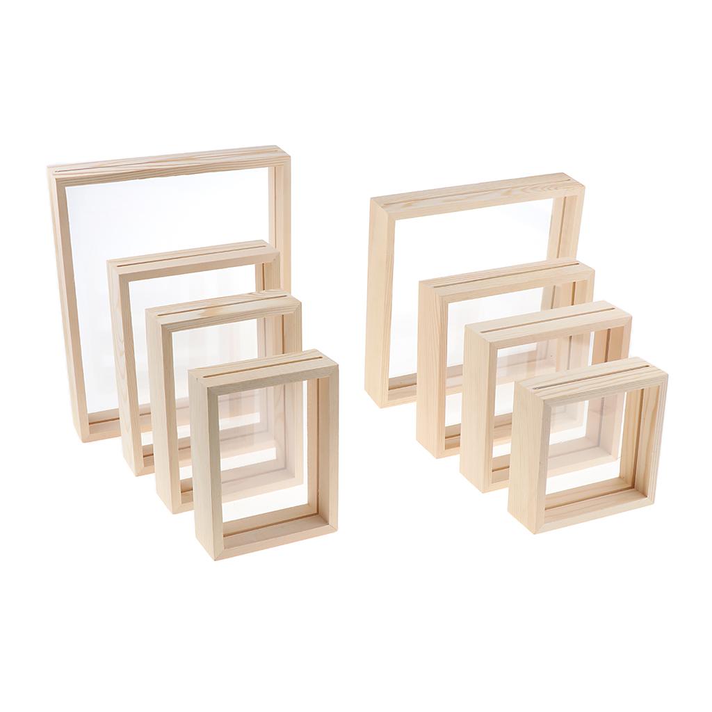 Trong Suốt Khung Gỗ Làm Bằng K - đánh giá và giá Bamboo Photo Frame