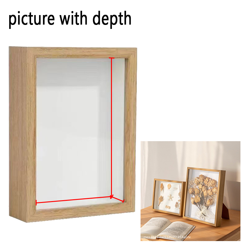 3D Wooden Picture Frames Depth - đánh giá và giá Bamboo Photo Frame