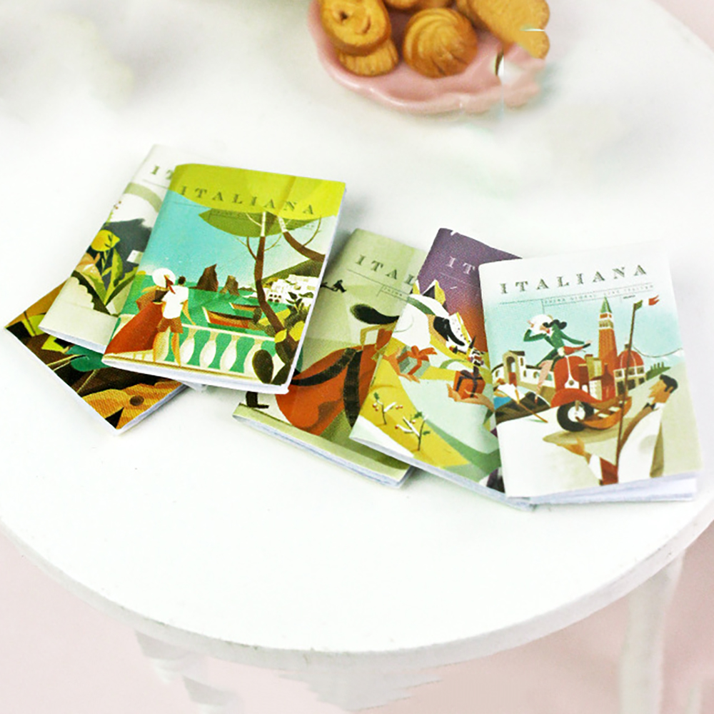 6Pcs 1/12 Dollhouse Miniature  - đánh giá và giá Home Decor Magazine